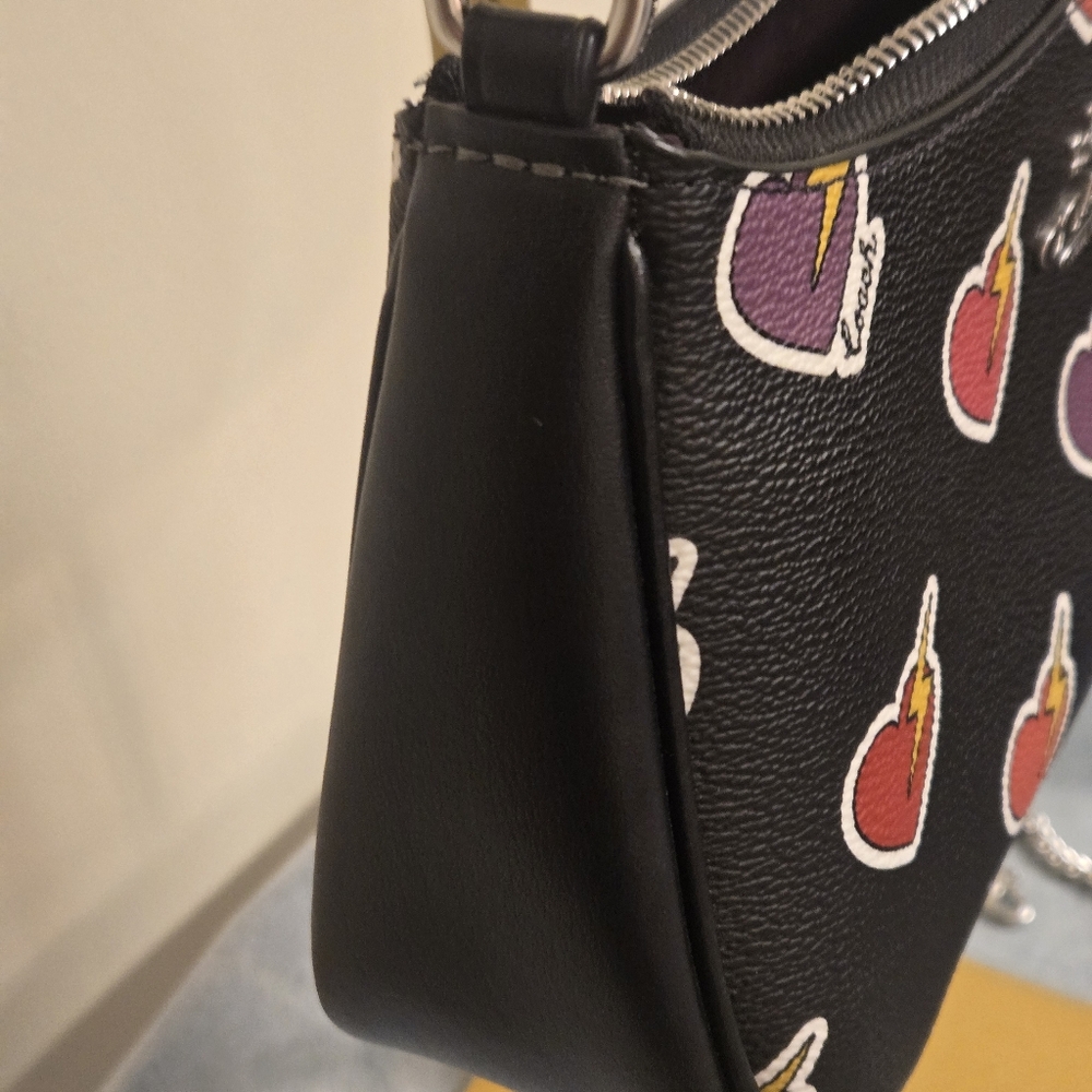 Coach Terri Bag and Wallet Set, Hearts, Has Both Straps-missing Hangtag - Picture 5 of 16